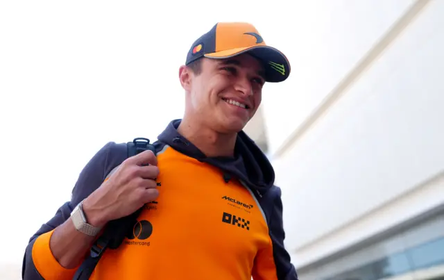 Lando Norris at the Qatar Grand Prix