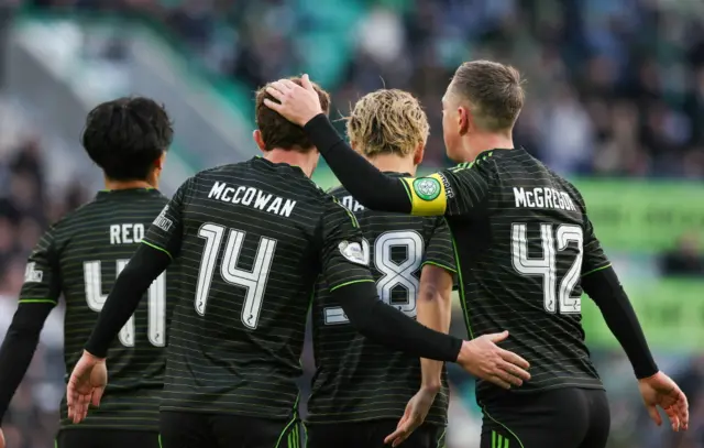 Celtic lead 2-0 at Easter Road