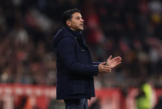 Girona manager Michel