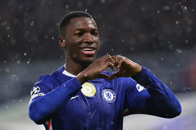 Chelsea midfielder Moises Caicedo