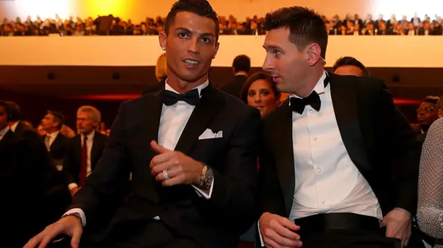 Cristiano Ronaldo and Lionel Messi