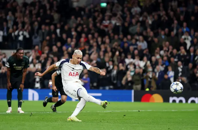 Richarlison's penalty miss