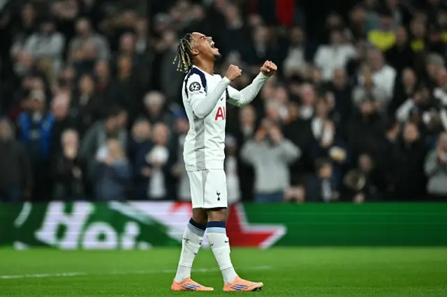 Wilson Odobert celebrates