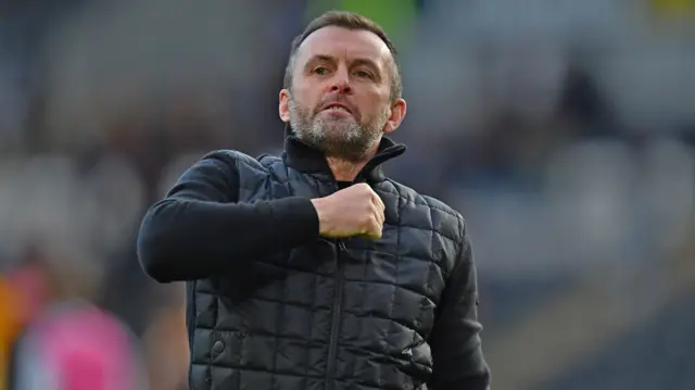 Charlton manager Nathan Jones