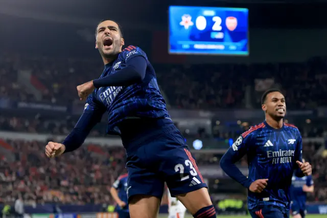 Arsenal's Mikel Merino