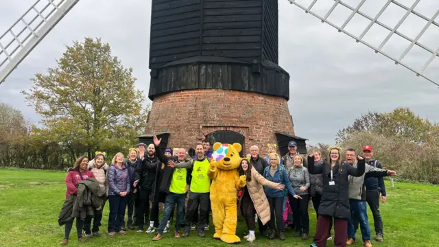 BBC Hereford and Worcester at the end of Day One at Avoncroft Museum in Bromsgrove