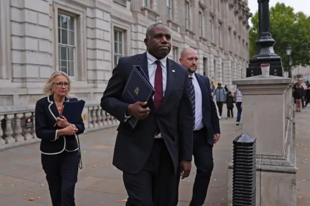 Deputy Prime Minister and Justice Secretary David Lammy