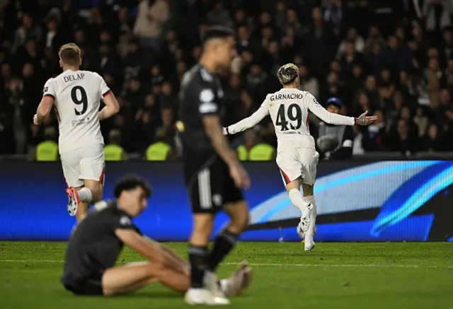 Alejandro Garnacho of Chelsea celebrates
