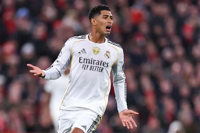 Real Madrid's Jude Bellingham