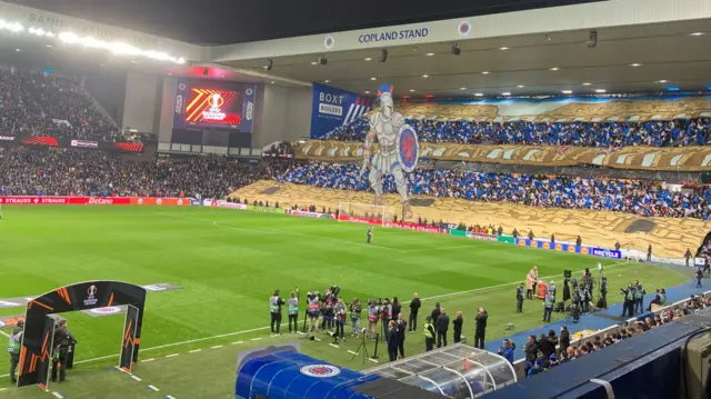 Rangers tifo
