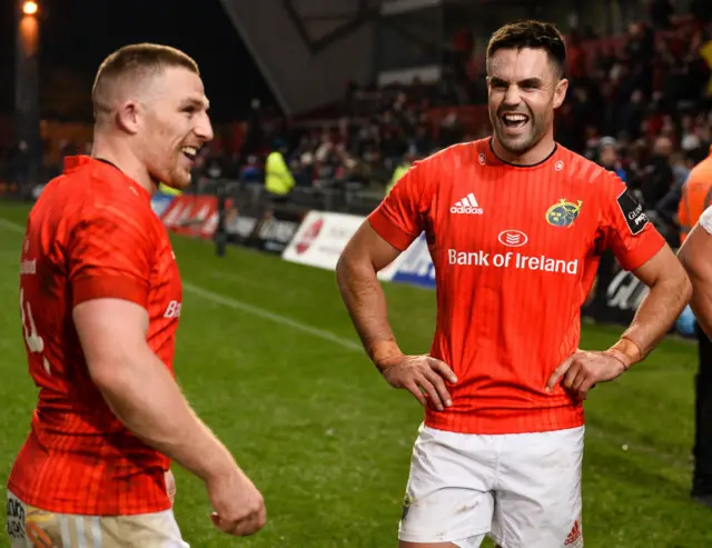 Andrew Conway and Conor Murray