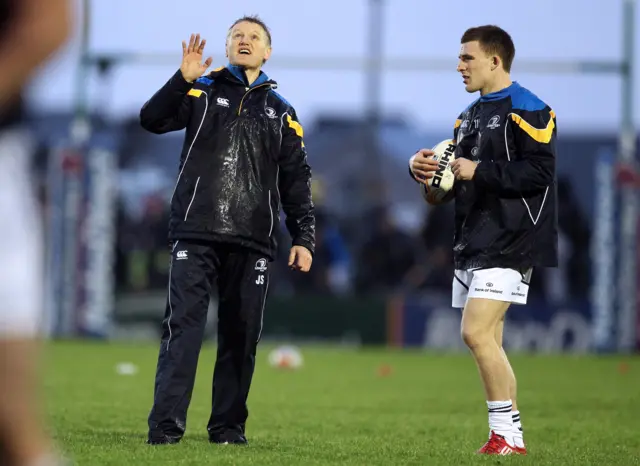 Joe Schmidt and Andrew Conway