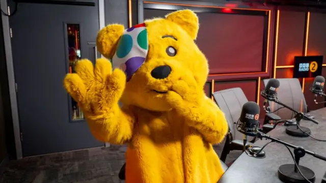 Pudsey at Radio 2