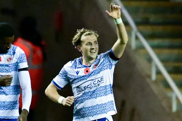 Charlie Savage celebrates