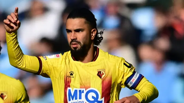 Watford skipper Imran Louza