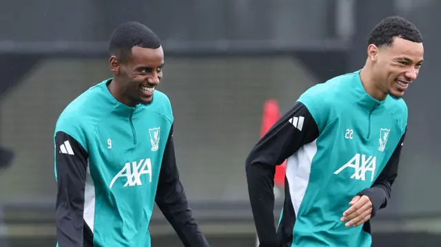 Alexander Isak and Hugo Ekitike