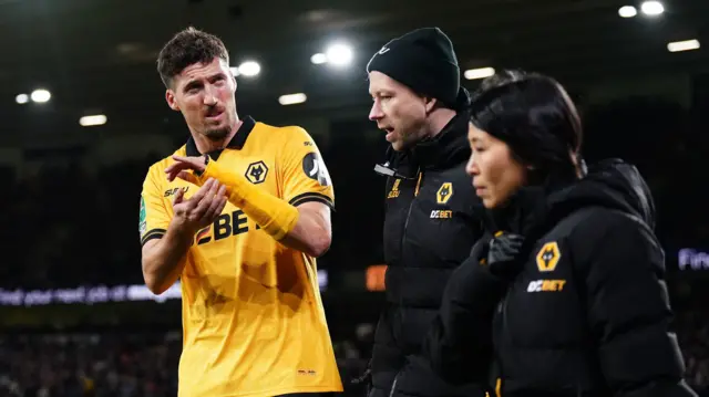 Wolves player Matt Doherty