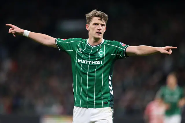 Jens Stage of Werder Bremen