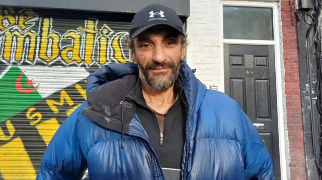 A picture of Algerian Nadjib Mekdhia