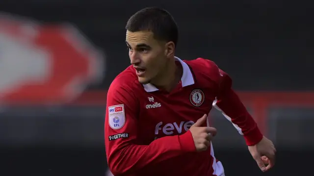 Anis Mehmeti in action for Bristol City