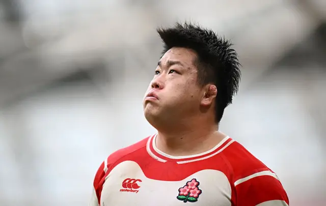Shuhei Takeuchi dejected