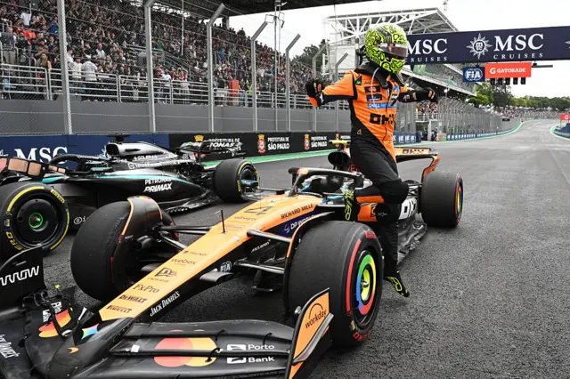 Lando Norris at the Sao Paulo Grand Prix