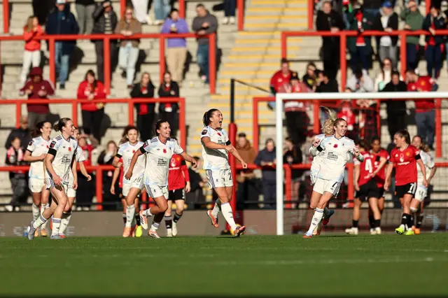 Miri Taylor of Aston Villa celebrates