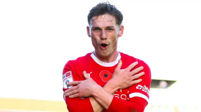 Crewe celebrate scoring