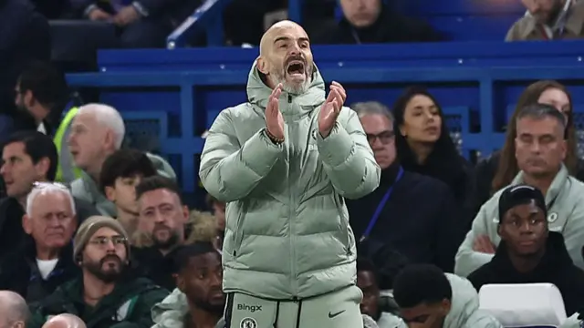 Enzo Maresca managing Chelsea