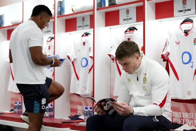 Freeman reads the programme