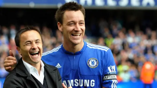Dennis Wise and John Terry