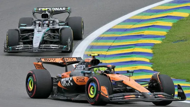 Norris leading Antonelli