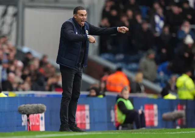 Blackburn Rovers manager Valerien Ismael