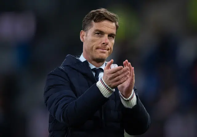 Scott Parker applauds Burnley fans
