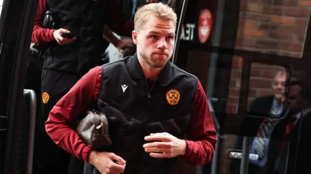 Motherwell centre-half Stephen Welsh