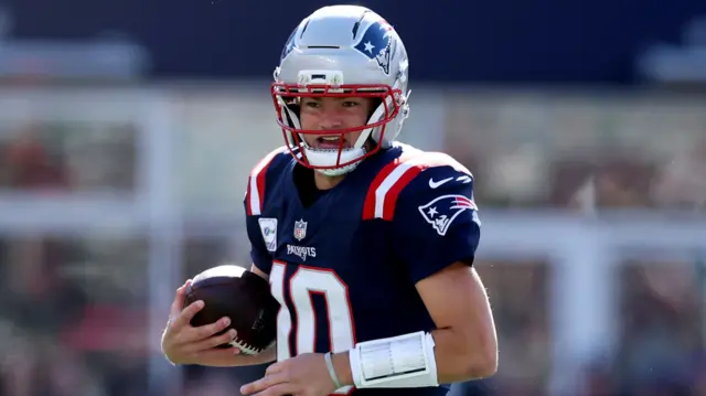 Drake Maye of the New England Patriots