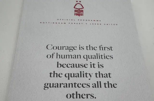 Nottingham Forest programme