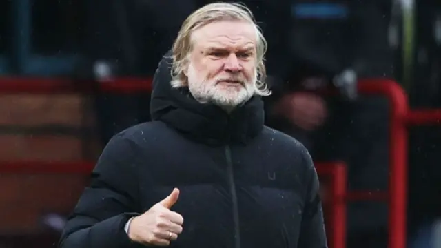 Dundee manager Steven Pressley