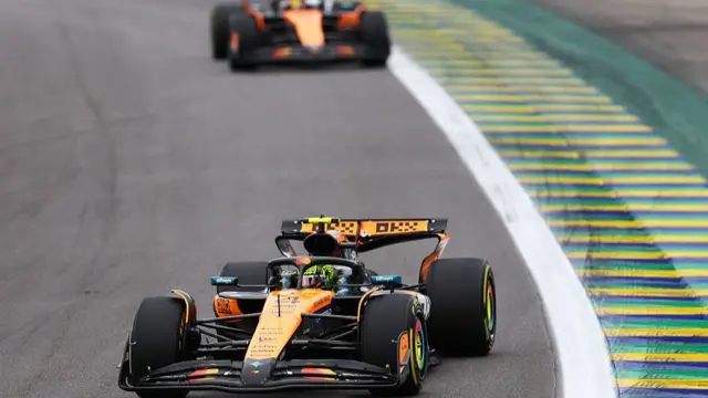 Norris leading Piastri