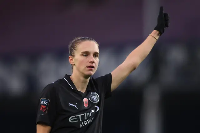 Manchester City's Vivianne Miedema during the match
