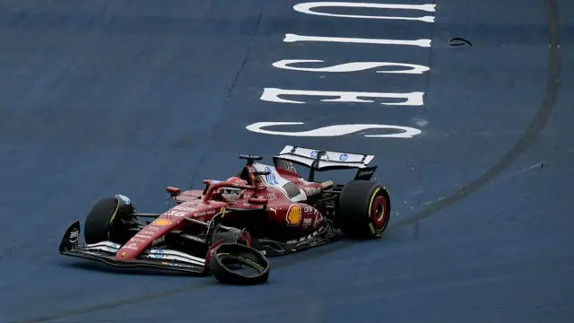 Leclerc's car