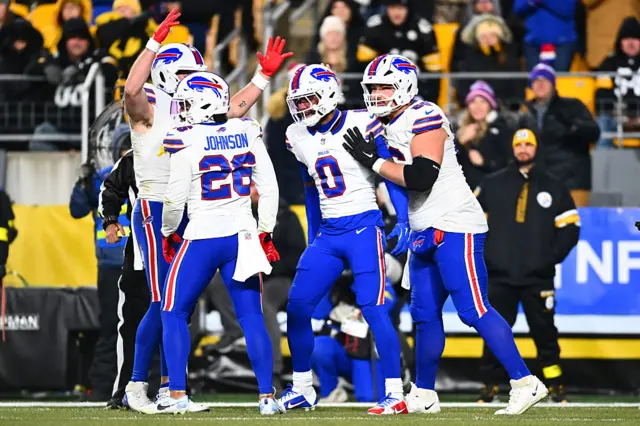 Bills celebrate