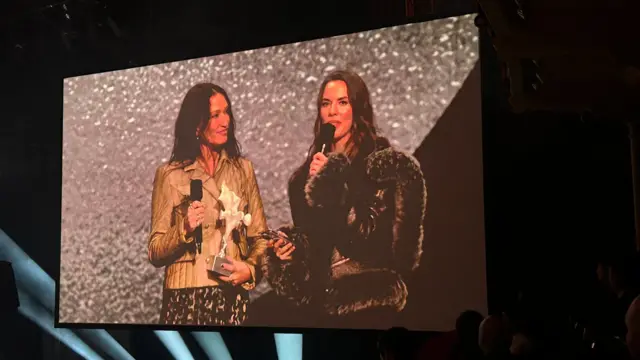 Lulu Kennedy MBE and head of projects Raphaelle Moore are receiving a Special Recognition Award