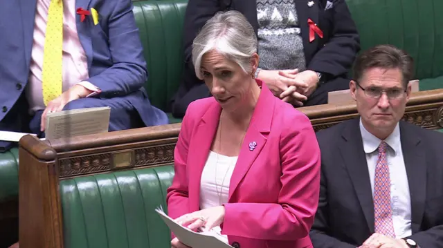 Daisy Cooper speaks in Parliament