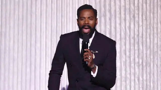 Colman Domingo hosting the Fashion Awards