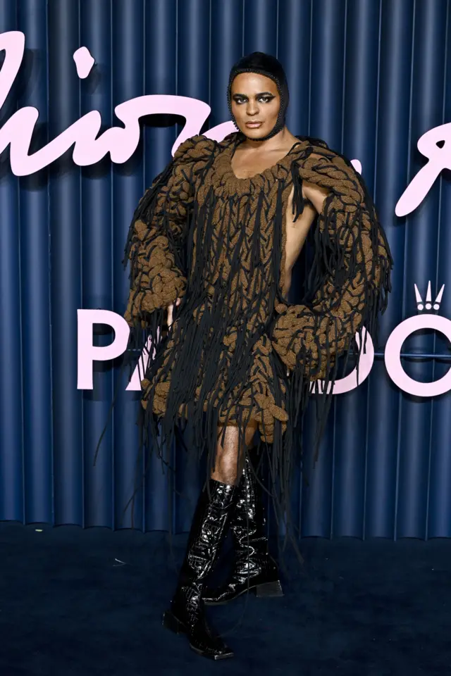 Layton Williams wears her knots