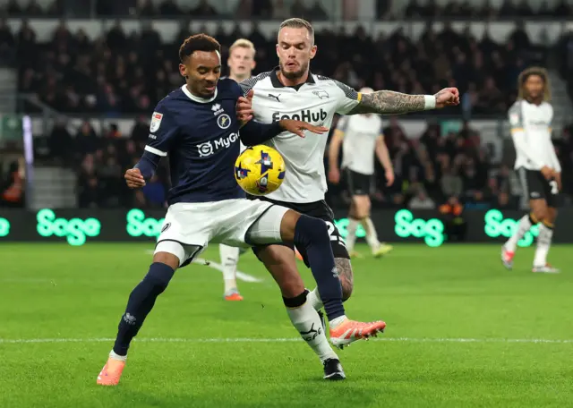 Derby v Millwall