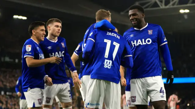 Ipswich celebrate