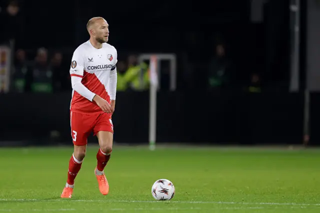 Mike van der Hoorn of FC Utrecht