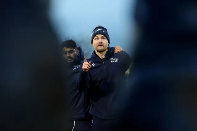 Sale Sharks head coach Tom Hudson